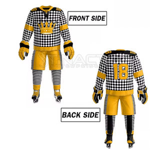 Uniforme de Hockey sobre Hielo de Alta Calidad, Material Ligero y Transpirable Diseñado para Máxima Movilidad - Product Image 5