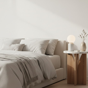 Table d'appoint en bois Foresta |   Table d'appoint moderne en bois massif |   Utilisation pour salon, chambre, bureau à domicile, hôtel |   Conception durable - Product Image 2