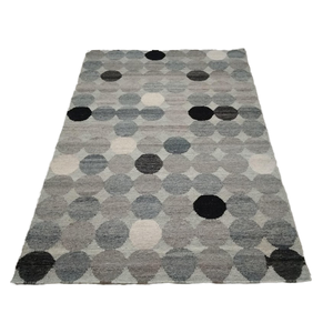 Magnifiques tapis Dhurry réversibles en laine, tissés à la main, modernes, à tissage plat, antidérapants, adaptés aux animaux domestiques, tapis de prière, nouveauté, à prix abordable - Product Image 1