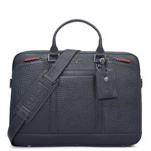 Maletín de Viaje de Cuero Genuino Negro de Lujo, Ligero y Suave, para Hombre, Bolso Mensajero de Negocios, Bolso de Mano Impermeable para Portátil, Venta al Por Mayor - Product Image 1