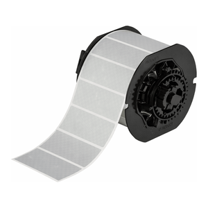 Étiquettes en PET métallisé anti-effraction Brady B33 pour la sécurité des actifs - Product Image 1