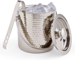 Cubo de Hielo de Acero Inoxidable, Enfriador de Pared Aislado para Bar de Cócteles, Cubo de Hielo de 3 Litros, Doble, de la Mejor Calidad - Product Image 3