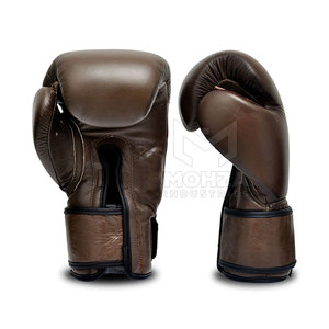 Guantes de Boxeo de Cuero de Alta Calidad, Transpirables, Ligeros, para Entrenamiento al Aire Libre - Product Image 6