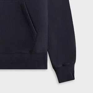 Sweat à capuche décontracté pour homme avec logo personnalisable, manches longues et poignets côtelés, idéal pour les acheteurs en gros - Product Image 4