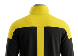 Haut de sport QZ de haute qualité, 96% polyester, 4% élasthanne, 220 g/m², avec élastique au bas. - Product Image 5
