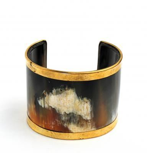 Bracelet en corne de buffle naturelle par HF CRAFST - Product Image 3