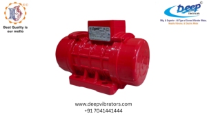 มอเตอร์สั่นสะเทือนอุตสาหกรรม DHFV 52 6 42 สามเฟส 6000 รอบต่อนาที 42V IP66 กันน้ำ แรงเหวี่ยง 14140N ชุดขับเคลื่อนไฟฟ้าสีแดง - Product Image 3