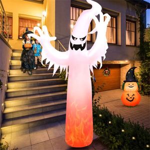 12 Feet Halloween Inflatable Outdoor Holiday Yard Decoration with Built-In Features - Product Image 1