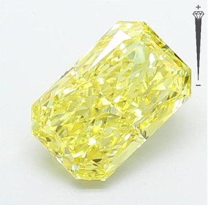 Diamante Cultivado en Laboratorio con Certificación IGI, Corte Radiante de 3.85 CT, Color Amarillo Intenso Fantasía, Claridad VS1, CVD LG 792671555, ROYAL GEMS PARA JOYERÍA - Product Image 2