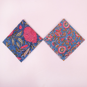 Organic Cotton Natural Dye Vintage Style Bandana Eco-friendly Fashion Accessory Unisex <b>Square</b> <b>Scarf</b> Handkerchiefs Craftjaipur - Product Image 4