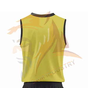 Vêtements de sport respirants à séchage rapide 100% polyester, uniforme de volley-ball pour hommes, entièrement personnalisable, ensemble d'uniformes de volley-ball - Product Image 6