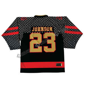 Maillots de hockey sur glace personnalisés de haute qualité 2026 – Tenues de sport entièrement sur mesure OEM, séchage rapide, respirants, 100 % polyester - Product Image 3