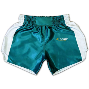 Pantalones Cortos de Punto Satinado para Hombre, Color Azul Marino Sólido, Cintura Media Elástica, Secado Rápido, Casuales, 100% Poliéster - Product Image 3