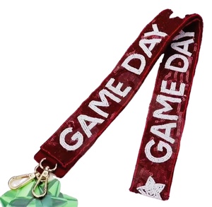 Fiesta Spurs Beaded Purse Strap Adjustable Western Crossbody Strap Handmade Seed Bead Shoulder Strap for Handbags Colorful Tex - Product Image 1