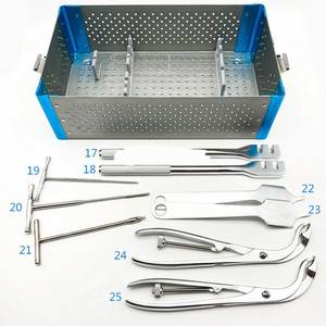 Kit d'instruments de clouage du tibia réutilisable – Collection d'instruments chirurgicaux orthopédiques pour l'insertion de clous intramédullaires et le traitement des fractures - Product Image 5