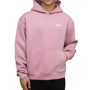 Sudadera con Capucha Extra Grande para Hombre, de Algodón y Felpa, Color Sólido, Estilo Urbano, para Venta al Por Mayor, OEM, Marca Privada - Product Image 1