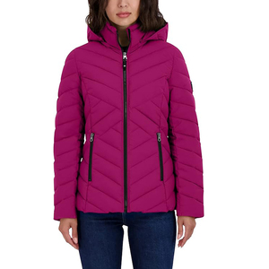 Chaqueta Acolchada para Mujer en Oferta, Chaqueta Acolchada Transpirable para Mujer, Chaqueta Acolchada de Color Sólido para Mujer - Product Image 5