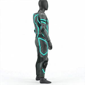 Combinaison de moto en cuir personnalisée OEM, homologuée CE, combinaison de course moto, vente en gros, combinaison de moto avec logo personnalisé, équipement de course moto en cuir - Product Image 2