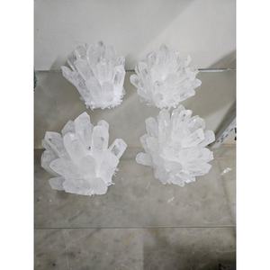 Wholesale Hot Selling Natural Clear <b>Crystal</b> Quartz Flower Points <b>Clusters</b> <b>Crystals</b> Healing Gemstone Mineral Specimen for Jewelry - Product Image 3