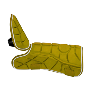 Protections de tibia pour le baseball, ensemble de deux pièces, équipement de jambe durable résistant aux chocs, respirant, adapté à la pratique sportive et aux matchs - Product Image 3