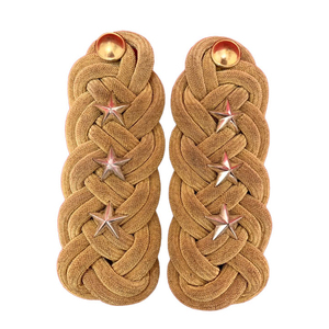 Épaulettes en fil de métal découpées au laser sur mesure à prix abordable, conçues pour la défense personnelle, faites à la main avec couleur et forme personnalisées - Product Image 3