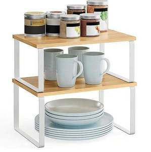 Hot Sale Durable Steel Double Tier <b>Spice</b> Rack Space Saving Kitchen Shelf for <b>Spice</b> <b>Jar</b> Organization Available At Wholesale Price - Product Image 1