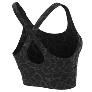 Soutien-gorge de sport sur mesure à maintien élevé, respirant et à séchage rapide, en Spandex/Nylon, personnalisable en taille et design pour femme - Product Image 3