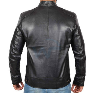 2026 High Quality Men Motorcycle <b>Racer</b> <b>Jacket</b> Durable Riding Outerwear Leather Custom <b>Jacket</b> Wholesale Apparel - Product Image 3