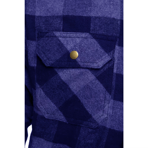 <b>Men's</b> Custom Windproof Printed CE Lvl 2 <b>Flannel</b> Motorcycle Riding Shacket - Product Image 5