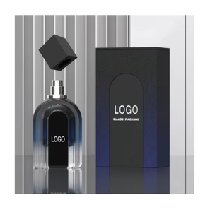 Botella de Perfume Cuadrada de Vidrio Vacía de 30 ml, 50 ml, 100 ml, Venta Caliente, Serigrafía, Estampado en Caliente, Pulverizador Metálico Duradero - Product Image 3