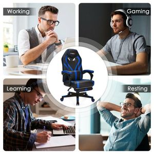 Silla Reclinable para Juegos con Masaje y Reposapiés para Mayor Comodidad y Relajación Mientras Juegas a tus Juegos Favoritos - Product Image 2