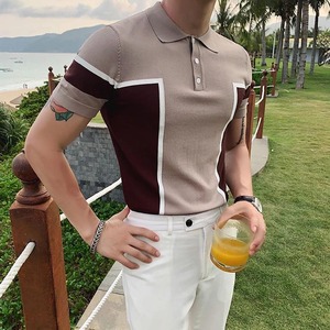 เสื้อโปโลผู้ชายคุณภาพสูง แนวสปอร์ต แคชชวล สำหรับเล่นกอล์ฟ - Product Image 5
