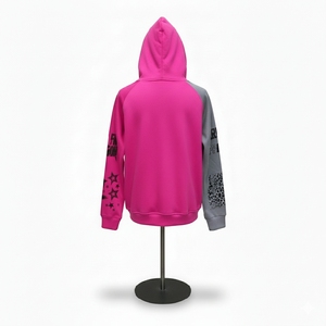 Sudaderas de Lujo Estilo Urbano Americano con Estampado Puff, Pedrería, Efecto Desgastado y Logo Personalizado - Fabricante - Product Image 2
