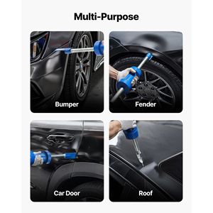 Kit de Extractor de Abolladuras con Martillo Deslizante 14 en 1 de 13 Libras, Herramienta de Reparación de Carrocería de Automóviles y Camiones de Alta Resistencia, Removedor de Daños Automotrices para Vehículos - Product Image 2