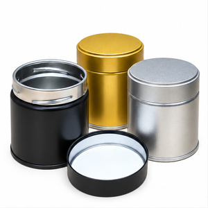 Boîte de thé japonaise en métal, boîte de matcha de 40g, disponible en stock - Product Image 5