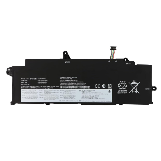 Replacement Laptop Battery L21L4P73 L21M4P75 L21B4P71 for Lenovo ThinkPad T14s Gen 3 Gen 4 Notebook Rechargeable Battery