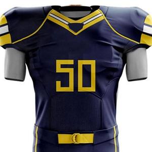 ชุดยูนิฟอร์มอเมริกันฟุตบอลชาย วัสดุทนทาน มีจำหน่ายในราคาขายส่ง รับทำโลโก้/สีตามสั่ง ป้องกันรอยยับ - Product Image 4