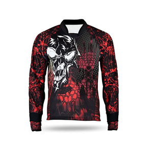 Camisetas Deportivas Sublimadas Personalizadas de Alta Calidad, Acolchadas, Transpirables, de Poliéster, para Paintball y Tiro al Aire Libre - Product Image 4