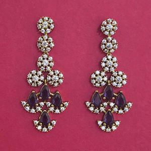 Exportador de Joyería Artesanal de la India, Kanhai Jewels, Amuleto de Latón con Circonita, Baño Mehndi, Diseño Clásico para Aniversario de Mujer 444131 - Product Image 5