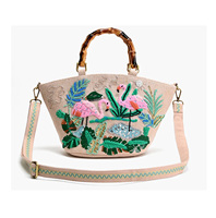Tas Selempang Wanita Gaya Bohemian Berhias Manik-Manik untuk Pesta Pantai, Belanja Malam, Tas Bahu, Clutch Desainer, Fashion, Tahan Air, Ukuran Besar