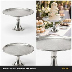 Chemin de table martelé satiné en acier inoxydable SS304 fabriqué à la machine, 34 cm, de luxe, pour mariage, hôtel, usage intérieur, respectueux de l'environnement, décoration de table, centre de table - Product Image 6