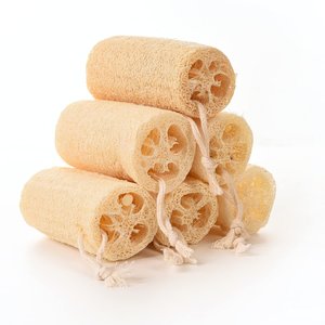 Éponges luffa de grande qualité pour laver la vaisselle, outils de nettoyage écologiques pour la maison - Product Image 1