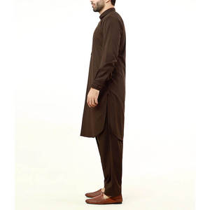 Best Selling <b>Men's</b> Cotton 2-Piece Traditional Shalwar Kameez <b>Kurta</b> Set 2026 Fashion Islamic Clothing Quick Dry All Seasons Bulk - Product Image 2