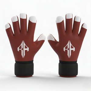 Gants de gardien de but unisexes de qualité supérieure, personnalisés, en matériau respirant, avec protection des doigts et du pouce en PU, RIVIAN ATLANTIC - Product Image 2