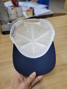 Made in Vietnam Vendor, Personalize 3D Embroidery Structured 5 Panel Cotton Adult Baseball <b>Hat</b> for Casual Wear, Timeless Style - Product Image 6