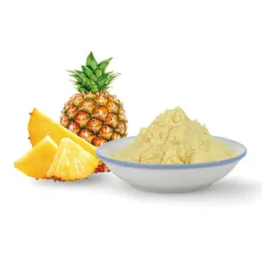 100% récolte fraîche poudre de fruits séchés par pulvérisation de haute qualité/poudre de jus concentré d'ananas poudre d'ananas