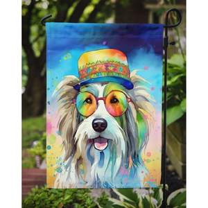 ธงสวนฮิปปี้ดอว์กหลากสีสำหรับตกแต่งเคราคอลลี่กล่องจดหมายงานศิลปะสำหรับลานสนามหญ้าป้ายดอกไม้ตกแต่งเตียง - Product Image 3