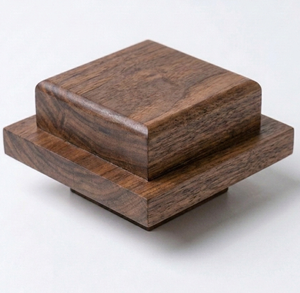 Solid Wood Stair Part Minimalist Design Durable Construction for Staircase Use - Product Image 1