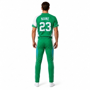 Ensemble Maillot et Pantalon de Baseball Personnalisé pour Hommes – Tenue de Sport Sublimée Entièrement Boutonnée – Vêtements d'Équipe OEM – Fabrication en Marque Blanche - Product Image 2