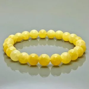 Natural Calcite 8mm Smooth Round AA Grade Gemstone Beads <b>Stretch</b> <b>Bracelet</b> Healing Jewelry Wholesale - Product Image 5